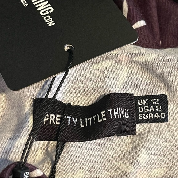 Pretty Little Thing Floral Print Shift Dress - Picture 7 of 8